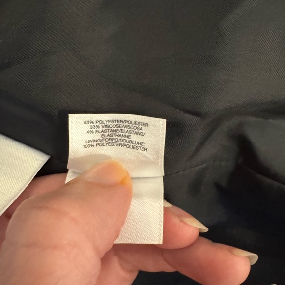 Nine West Black Clasp-Front Blazer - 16 - Picture 7 of 8